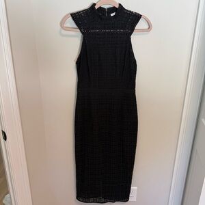 Cooper St Chic Cocktail Black Midi Dress